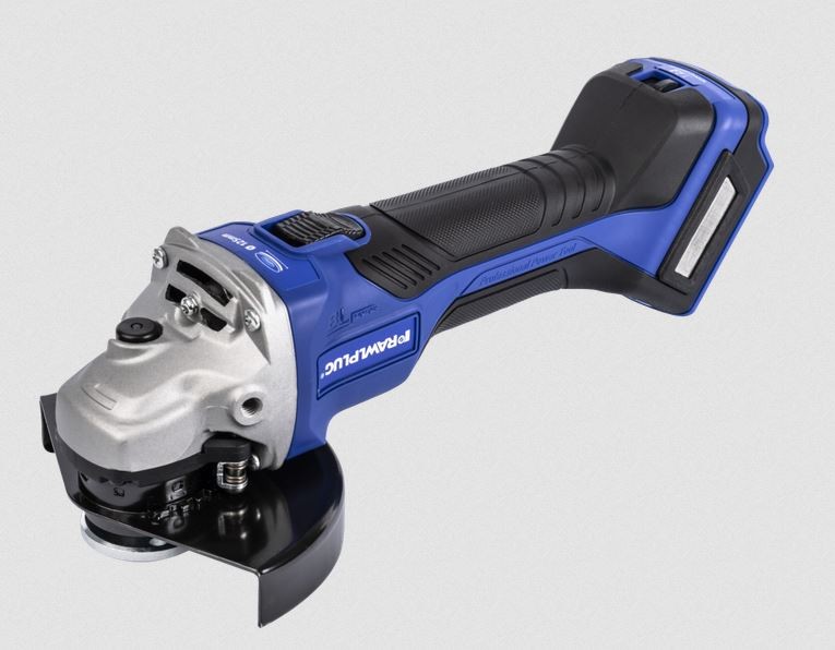 RAWLPLUG Brúska uhlová AKU bezuhlíková 125mm s reguláciou otáčok, s aretáciou