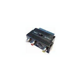 SCART/3CINCH- s-vhs / prepínač