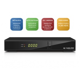 Satelitný prijímač DVB-S/S2 AB Cryptobox 700HD