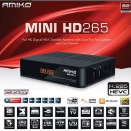 Satelitný prijímač DVB-S/S2 Amiko Mini HD265