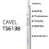 Koaxiálny kábel CAVEL TS613B, LSZH, 6.9mm, Class A+(B2ca,s1a,d1,a1), 100m balenie
