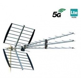 Anténa terestriálna pasívna LTE filter Iskra P-47 N Triplex FLT7 LTE700 5G