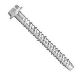 Kotva skrutkovacia do betónu s integrovanou podložkou , Zn vrták o10 mm, o12,5x100 mm