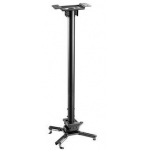 Stropný držiak na projektor Vivolink 35 kg max, 74.5 - 114.5cm, 360°, čierna farba
