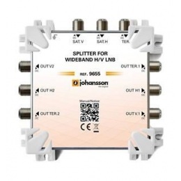 Johansson 9655 Wideband 2 cestný rozbočovač/splitter