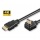 MicroConnect uhlový HDMI kábel, v 1.4, 2m, 1x 90°