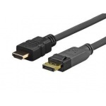 VIVOLINK ProAV DP - HDMI kábel, 4k/UHD, 1m