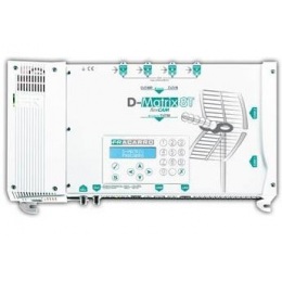 Mikro stanica FRACARRO D-MATRIX-8T, 8xDVB-T/T2 - 8xDVB-T, 2xCI