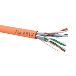 LAN kábel SOLARIX Cat6A, STP(U-FTP), LSOH, B2ca,s1,d1,a1, predaj na metre