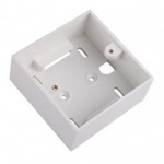 Lanview krabica / box na omietku pod zásuvku, 86x86mm