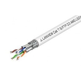 LAN kábel Lanview Cat7, S/FTP, LSZH, 1000 MHz, predaj na metre