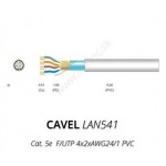 LAN kábel CAVEL 541, Cat5e, PVC, F/UTP (FTP), 300m balenie