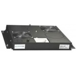 Ventilátorová jednotka s 2 ventilátormi pre 19'' rackové skrine