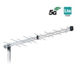 Anténa terestriálna aktívna LTE filter Iskra P-2845 GLT7 H/V LTE700 5G