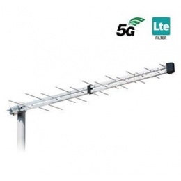 Anténa terestriálna aktívna LTE filter Iskra P-2845 GLT7 H/V LTE700 5G