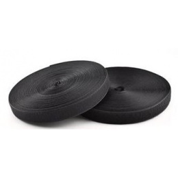 LVT125467 suchý zips čierny 20mm/25m