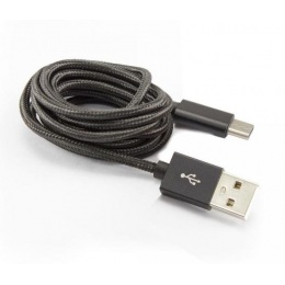 Prepojovací kábel USB-A / USB-C, 2.0, 1,5m čierny