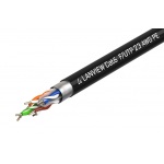 LAN kábel vonkajší Lanview Cat6 F/UTP, PE, predaj na metre