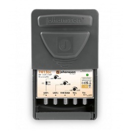 Zosilňovač VHF/UHF Johansson 7413DC filter LTE 5G