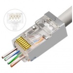 Lanview RJ45 krimplovací konektor Cat6, STP Easy-Connect