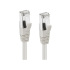 Patch kábel Microconnect Cat6A, S/FTP 0,5m, LSZH, Cu, šedý