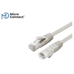 Patch kábel MicroConnect CAT6 U/UTP 15m, šedý