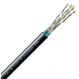 LAN kábel vonkajší ZFNM CAT5e F/UTP (FTP) PE, predaj na metre