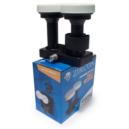 LNB Monoblock Single Zircon 4,3° Slim Line