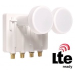 LNB Monoblock Quad DI-WAY 4,3°